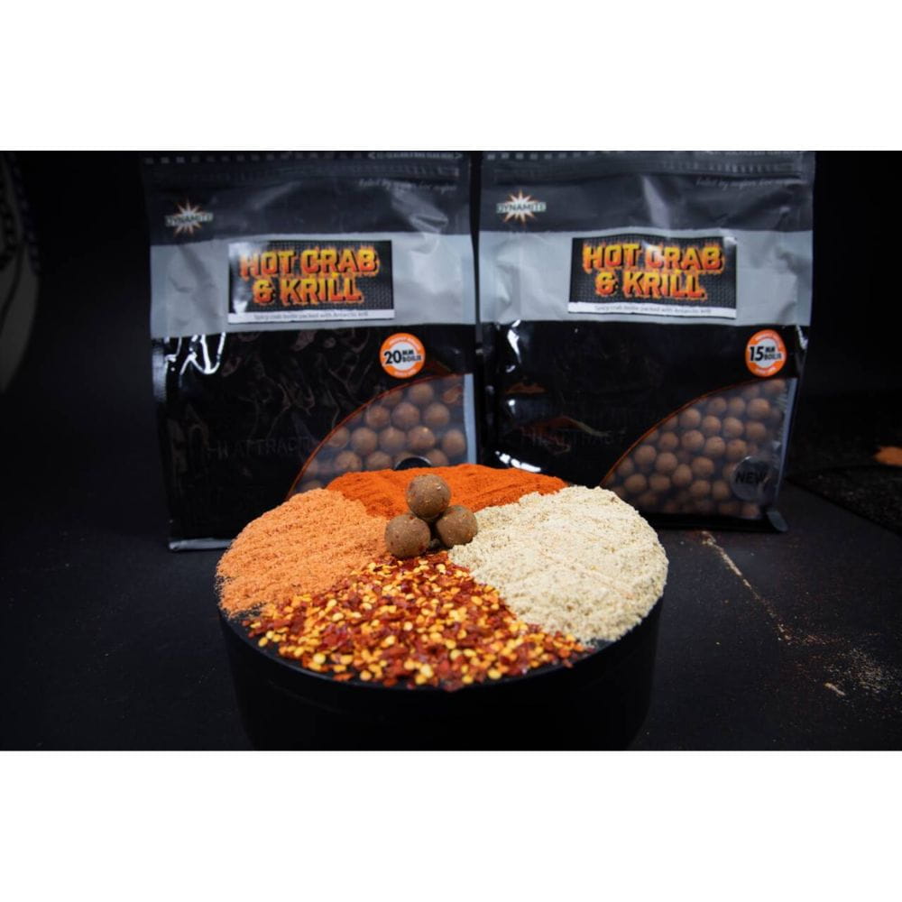 Dynamite Baits Hot Crab Krill Boilies 20 Mm 1 Kg